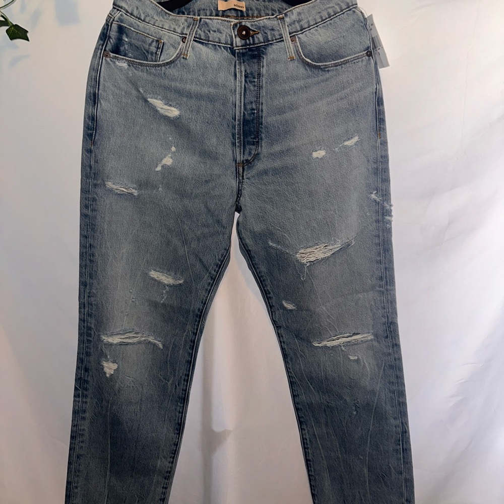 Olivier Light Blue Distressed Slim Men’s Jeans
